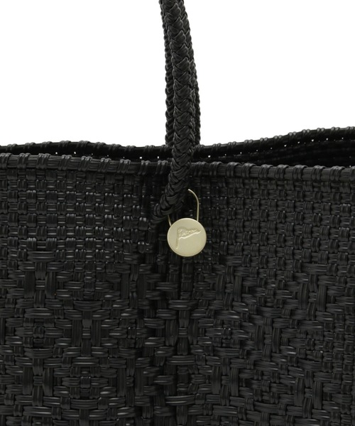 Letra（レトラ）の「【Letra（レトラ）】 MERCADO BAG ROMBO M（かごバッグ・レディース・ネイビー/ゴールド/ホワイト/ブラック/ダークグリーン・FREE）」の9枚目の写真