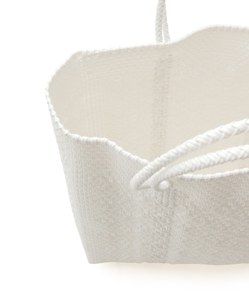 Letra（レトラ）の「【Letra（レトラ）】 MERCADO BAG ROMBO M（かごバッグ・レディース・ネイビー/ゴールド/ホワイト/ブラック/ダークグリーン・FREE）」の16枚目の写真