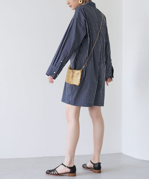 SLOBE citron.（スローブシトロン）の「《追加》SLOBE citron.kira kira BAG（ショルダーバッグ・レディース・シルバー/ゴールド・FREE）」の5枚目の写真
