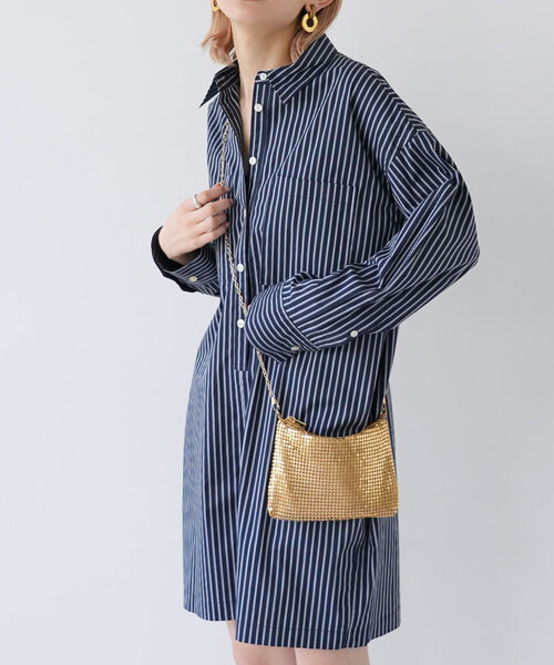 SLOBE citron.（スローブシトロン）の「《追加》SLOBE citron.kira kira BAG（ショルダーバッグ・レディース・シルバー/ゴールド・FREE）」の8枚目の写真