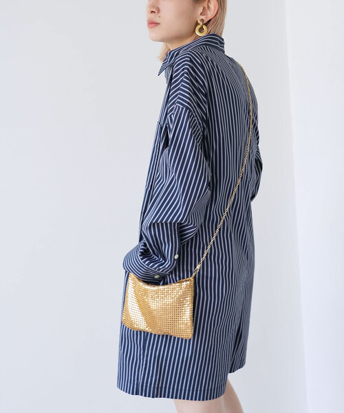 SLOBE citron.（スローブシトロン）の「《追加》SLOBE citron.kira kira BAG（ショルダーバッグ・レディース・シルバー/ゴールド・FREE）」の9枚目の写真