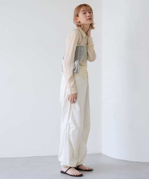 SLOBE citron.（スローブシトロン）の「《追加》SLOBE citron.kira kira BAG（ショルダーバッグ・レディース・シルバー/ゴールド・FREE）」の10枚目の写真