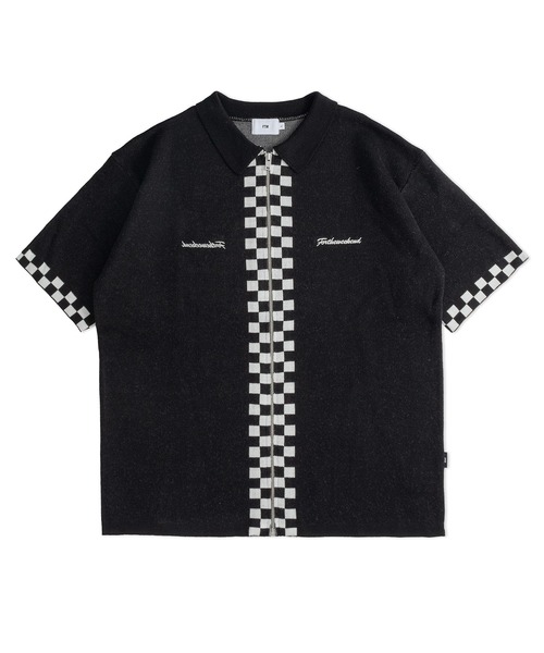 FTW(エフティダブリュー)の「CHECKER BOARD KNIT SHIRT(シャツ/ブラウス・メンズ・グリーン/イエロー/ブラック・LARGE/MEDIUM)」の15枚目の写真