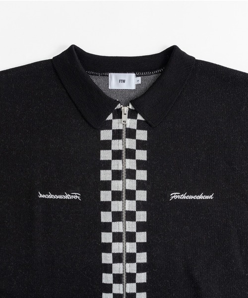 FTW(エフティダブリュー)の「CHECKER BOARD KNIT SHIRT(シャツ/ブラウス・メンズ・グリーン/イエロー/ブラック・LARGE/MEDIUM)」の17枚目の写真