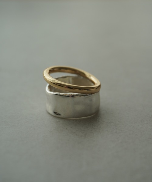 Lynn.（リン）の「Layered pair ring（リング・レディース・シルバー×ゴールド・FREE）」の8枚目の写真