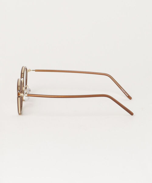 fredy emue（フレディエミュ）の「ブラウンフレームメガネ（メガネ・レディース・ブラウン/ベージュ系その他3・FREE）」の7枚目の写真