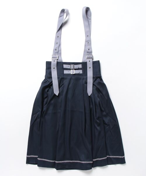 axes femme（アクシーズファム）の「ベルト風サス付スカート