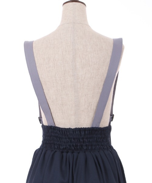 axes femme（アクシーズファム）の「ベルト風サス付スカート（スカート・レディース・ネイビー/ブラック/カーキ・FREE）」の19枚目の写真