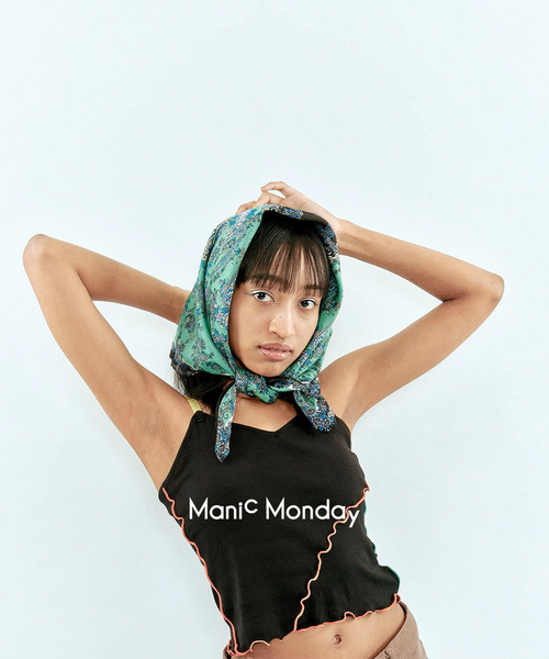 Manic Monday(マニックマンデー)の「Manic Monday LIBERTY BLK(キャミソール・レディース・ブラック・FREE)」の4枚目の写真