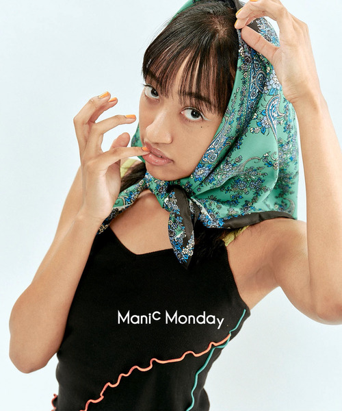 Manic Monday(マニックマンデー)の「Manic Monday LIBERTY BLK(キャミソール・レディース・ブラック・FREE)」の5枚目の写真