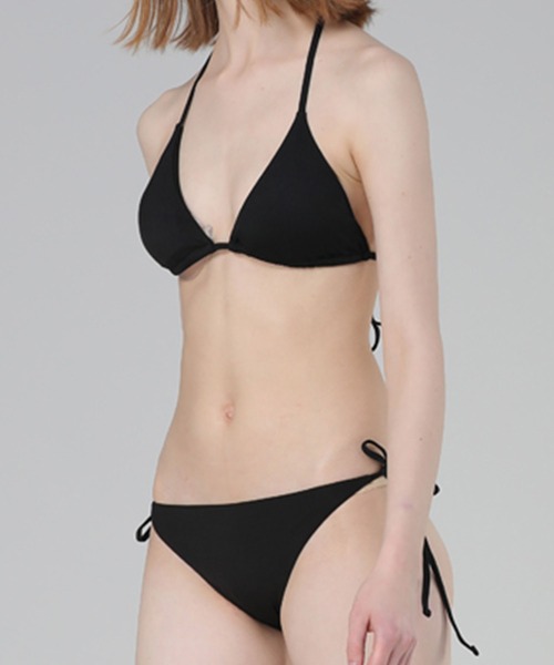 【新品未使用】ドルチェ&ガッバーナ トライアングルビキニ レディース水着 白×黒 ブラック トライアングルビキニトップ｜La Perla - ラペルラ公式