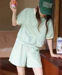 NAUTICAL トップス＋ハーフパンツセットアップ