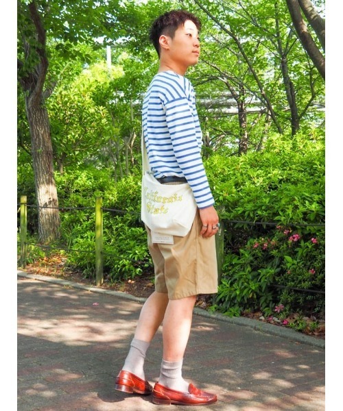 BACK NUMBER（バックナンバー）の「【BACK NUMBER】チノショーツ（チノパンツ・メンズ・ネイビー/ベージュ・L/M/XL）」の5枚目の写真