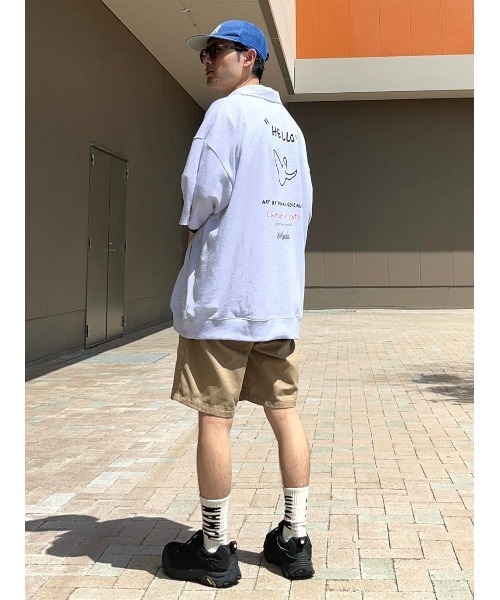 BACK NUMBER（バックナンバー）の「【BACK NUMBER】チノショーツ（チノパンツ・メンズ・ネイビー/ベージュ・L/M/XL）」の9枚目の写真