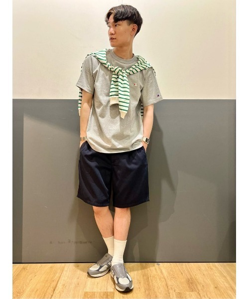 BACK NUMBER（バックナンバー）の「【BACK NUMBER】チノショーツ（チノパンツ・メンズ・ネイビー/ベージュ・L/M/XL）」の10枚目の写真