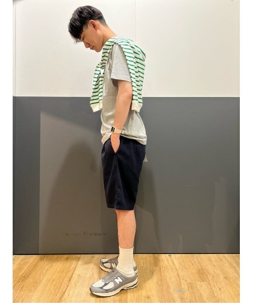 BACK NUMBER（バックナンバー）の「【BACK NUMBER】チノショーツ（チノパンツ・メンズ・ネイビー/ベージュ・L/M/XL）」の11枚目の写真