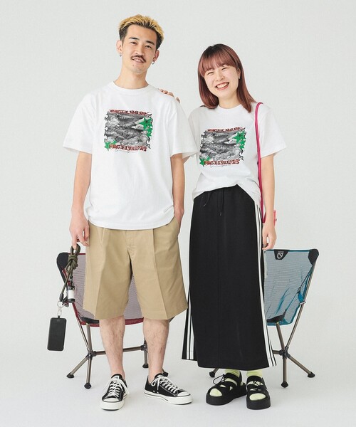 Ray BEAMS（レイビームス）の「＜WOMEN＞FUJI ROCK FESTIVAL'23 × BEAMS / RYOTA DAIMON ANGEL Tシャツ（Tシャツ/カットソー・レディース・ホワイト・SMALL）」の3枚目の写真
