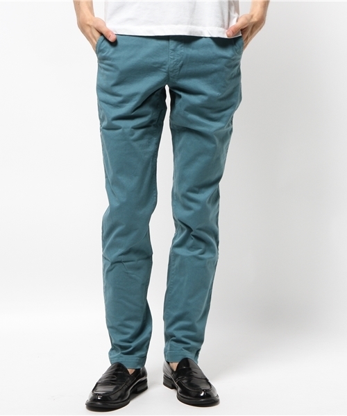 DOMINGO（ドミンゴ）の「DMG/ドミンゴ/Slim　Trousers（その他パンツ・メンズ・ブラック/ベージュ/ワインレッド/ブルー・28/30/32/34）」の4枚目の写真