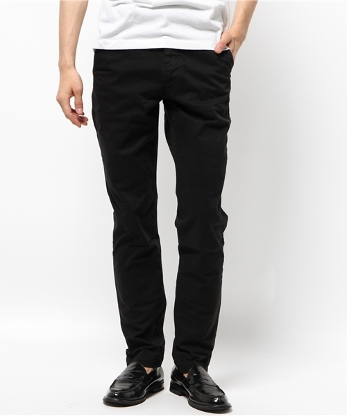 DOMINGO（ドミンゴ）の「DMG/ドミンゴ/Slim　Trousers（その他パンツ・メンズ・ブラック/ベージュ/ワインレッド/ブルー・28/30/32/34）」の2枚目の写真