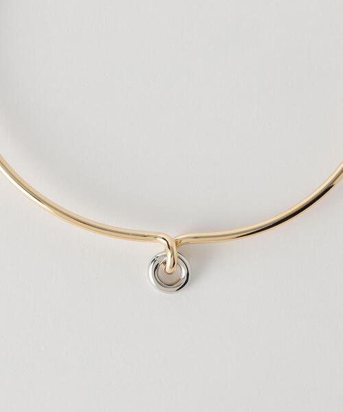 BEAUTY&YOUTH UNITED ARROWS（ビューティーアンドユースユナイテッドアローズ）の「メタルリングドロップ チョーカー（チョーカー・レディース・その他1・FREE）」の3枚目の写真