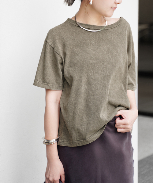 ☆新品☆Uneven dyeing Tシャツ 追加 Uneven dyeing Tシャツ（Tシャツ/カットソー）｜Deuxieme Classe