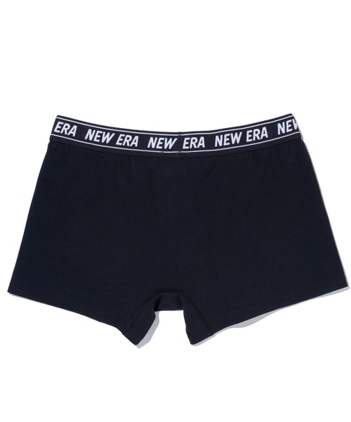 NEW ERA（ニューエラ）の「NEW ERA/ニューエラ ボクサーパンツ レギュラータイプ BOXER PANTS 13518027（ボクサーパンツ・メンズ・ネイビー/ブラック×ホワイト/グレー・M/L）」の4枚目の写真