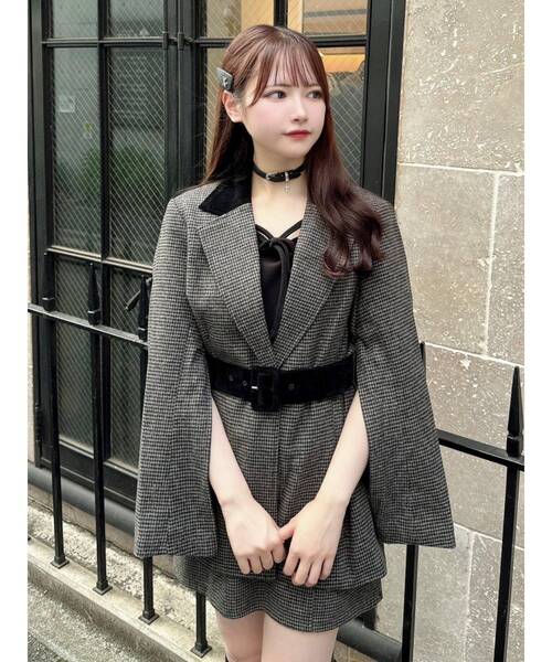 EATME(イートミー)の「クロス付きベルトチョーカー(チョーカー・レディース・ブラック・FREE)」の4枚目の写真