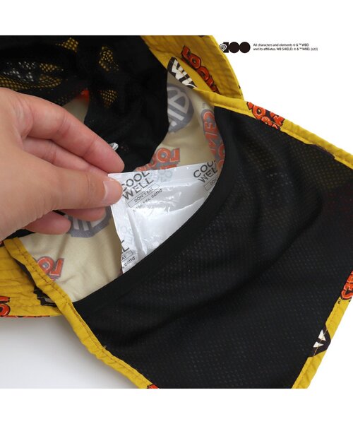 F.O.KIDS（エフオーキッズ）の「【WEB限定】WB100 SPECIAL ART HAT（ハット・キッズ・マスタード/エメラルド/チャコール・52/54/50/56）」の4枚目の写真