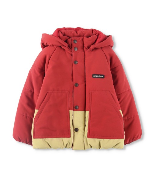 BRANSHES（ブランシェス）の「【あったか/撥水】フード取り外し可/中綿ブルゾン（その他アウター・キッズ・レッド/ブラック/キャメル・110/140/90/120/150/100/130）」の4枚目の写真