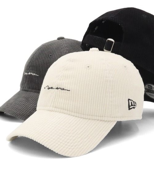 NEW ERA（ニューエラ）の「ニューエラ キャップ コーデュロイ ONSPOTZ別注（キャップ・メンズ・グリーン/ブラック/ネイビー/ブラウン/ベージュ/ベージュ系その他/アイボリー/ダークブラウン/オリーブ/ベージュ系その他2/ダークカーキ/ベージュ系その他3/グレー/ブラウン系その他/ブラック系その他/ブルーグリーン/ホワイト系その他・FREE/S/M/L/XL/M/L）」の3枚目の写真