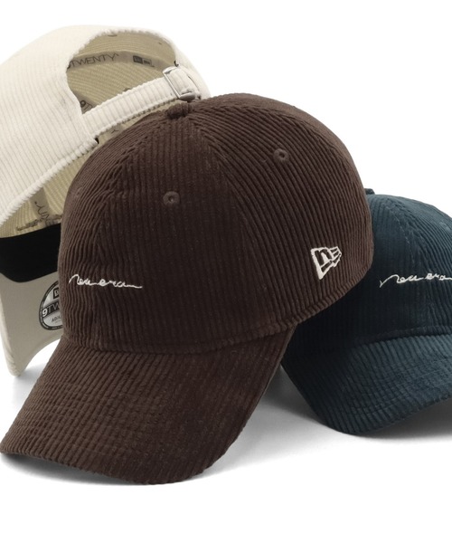 NEW ERA（ニューエラ）の「ニューエラ キャップ コーデュロイ ONSPOTZ別注（キャップ・メンズ・グリーン/ブラック/ネイビー/ブラウン/ベージュ/ベージュ系その他/アイボリー/ダークブラウン/オリーブ/ベージュ系その他2/ダークカーキ/ベージュ系その他3/グレー/ブラウン系その他/ブラック系その他/ブルーグリーン/ホワイト系その他・FREE/S/M/L/XL/M/L）」の8枚目の写真