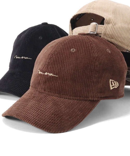 NEW ERA（ニューエラ）の「ニューエラ キャップ コーデュロイ ONSPOTZ別注（キャップ・メンズ・グリーン/ブラック/ネイビー/ブラウン/ベージュ/ベージュ系その他/アイボリー/ダークブラウン/オリーブ/ベージュ系その他2/ダークカーキ/ベージュ系その他3/グレー/ブラウン系その他/ブラック系その他/ブルーグリーン/ホワイト系その他・FREE/S/M/L/XL/M/L）」の7枚目の写真