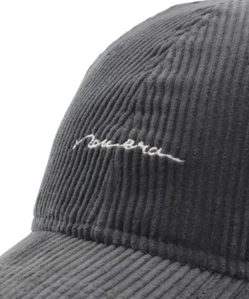 Acne Studios ダークブラウン コーデュロイキャップ ニューエラ