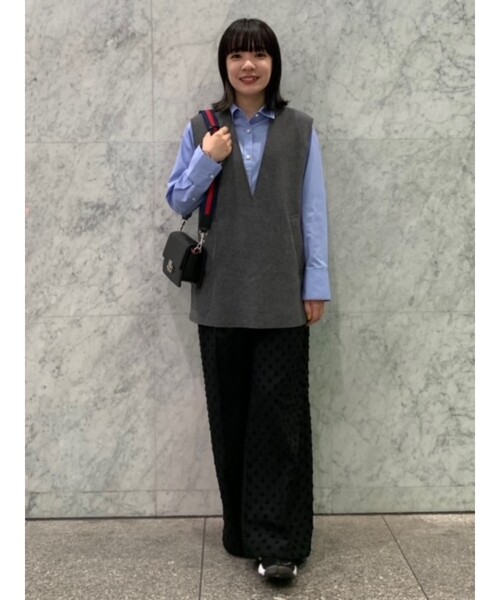 DRESSTERIOR(ドレステリア)の「【otonaMUSE12月号掲載】【2WAY】スクエアショルダーバッグ(ショルダーバッグ・レディース・ブラック/ブラウン系・00)」の16枚目の写真