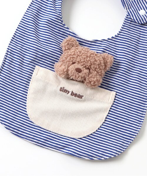 M’s bear モールベア　スタイの子① モクモフ mocmof よだれかけ スタイ 涎掛け ベビー キッズ 男の子