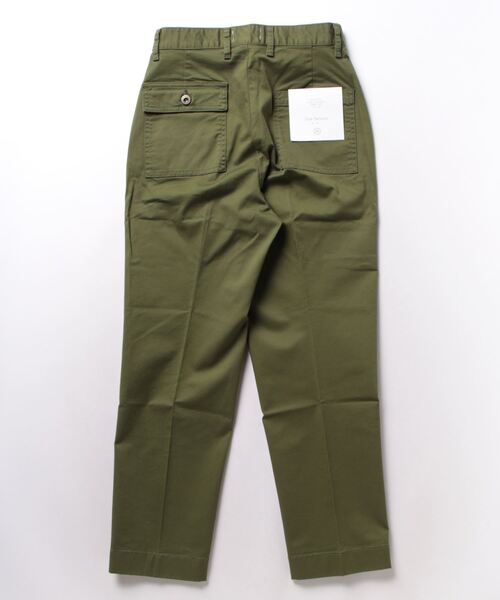fireservice（ファイヤーサービス）の「センタープレスベイカーパンツK（その他パンツ・レディース・カーキ・25/24）」の2枚目の写真