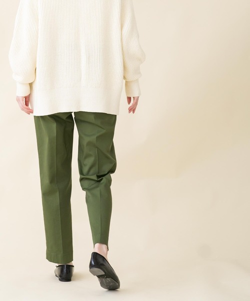 fireservice（ファイヤーサービス）の「センタープレスベイカーパンツK（その他パンツ・レディース・カーキ・25/24）」の10枚目の写真