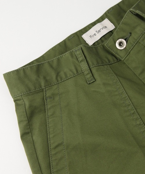 fireservice（ファイヤーサービス）の「センタープレスベイカーパンツK（その他パンツ・レディース・カーキ・25/24）」の16枚目の写真