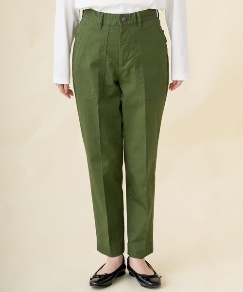 fireservice（ファイヤーサービス）の「センタープレスベイカーパンツK（その他パンツ・レディース・カーキ・25/24）」の13枚目の写真