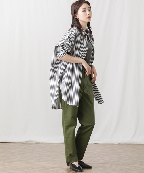 fireservice（ファイヤーサービス）の「センタープレスベイカーパンツK（その他パンツ・レディース・カーキ・25/24）」の22枚目の写真