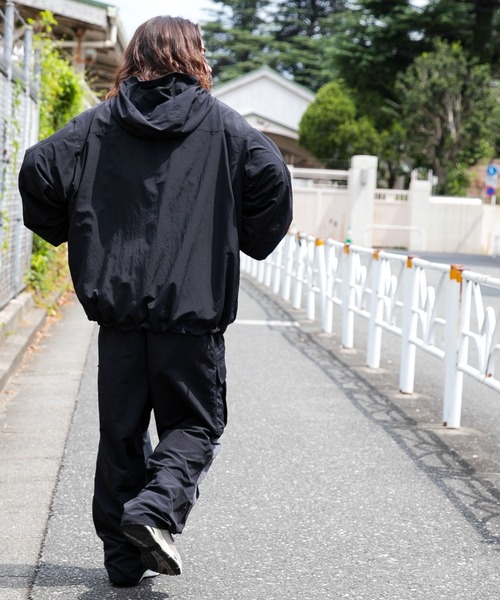 WEGO（ウィゴー）の「WEGO/【セットアップ対応】ナイロンマウンテンジャケット（マウンテンパーカー・メンズ・ブラック・MEDIUM/LARGE）」の13枚目の写真