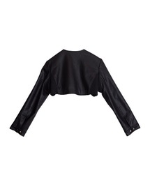 ジャケット・アウター AMERI  FAKE LEATHER BOLERO Ameri（アメリ）の「FAKE LEATHER BOLERO（カーディガン/ボレロ