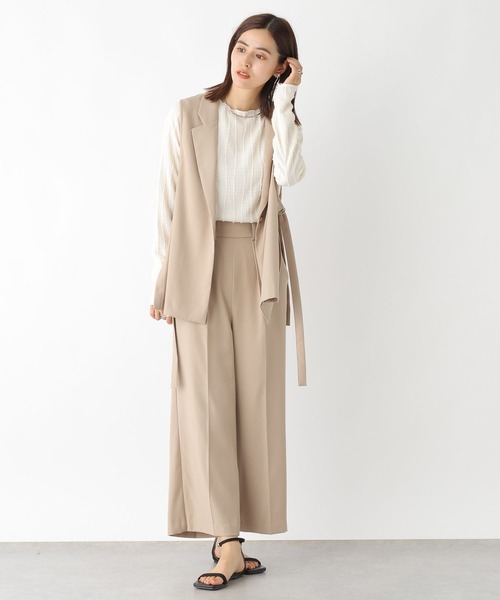 LEPSIM（レプシィム）の「シャギーメロウプルオーバー　963512（Tシャツ/カットソー・レディース・ブラック/アイボリー/オフホワイト・FREE）」の11枚目の写真