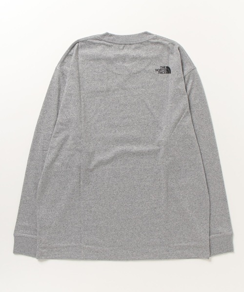 THE NORTH FACE(ザノースフェイス)の「THE NORTH FACE L/S Half Dome Logo Tee ザ ノース フェイス ロングスリーブハーフドームロゴティー(Tシャツ/カットソー・メンズ・グレー/ホワイト・LARGE/SMALL/X-LARGE/MEDIUM)」の3枚目の写真