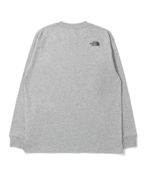 THE NORTH FACE(ザノースフェイス)の「THE NORTH FACE L/S Half Dome Logo Tee ザ ノース フェイス ロングスリーブハーフドームロゴティー(Tシャツ/カットソー・メンズ・グレー/ホワイト・LARGE/SMALL/X-LARGE/MEDIUM)」の5枚目の写真