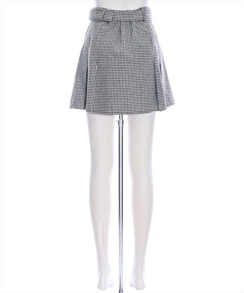 clear（クリア）の「インパン付きウエストベルトスカート（スカート・レディース・ブラック/ブラック系その他/ブラウン・M/S）」の7枚目の写真