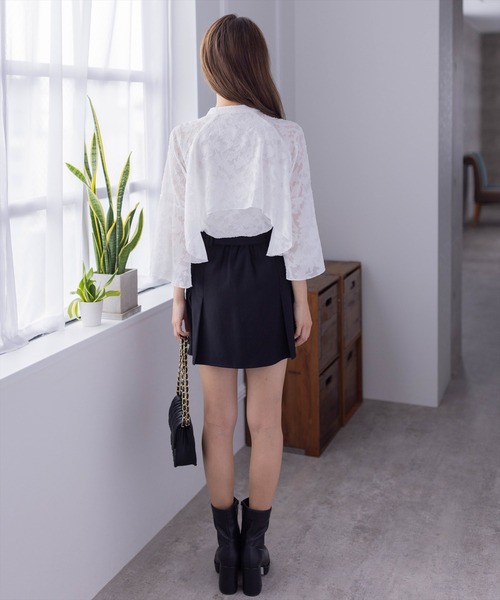 clear（クリア）の「インパン付きウエストベルトスカート（スカート・レディース・ブラック/ブラック系その他/ブラウン・M/S）」の13枚目の写真