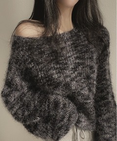 VEQUM】FLUFFY KNIT（ニット/セーター）｜VEQUM（VEQUM）の