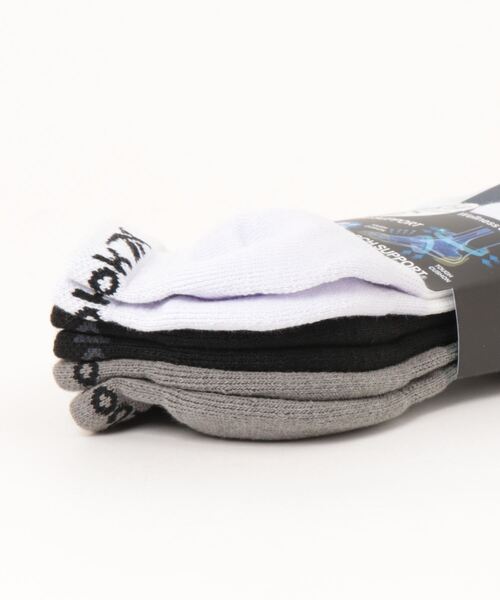 Reebok(リーボック)の「Reebok/リーボック ソックス スニーカー丈 3足組(ソックス/靴下・メンズ・その他1・25-27CM)」の2枚目の写真