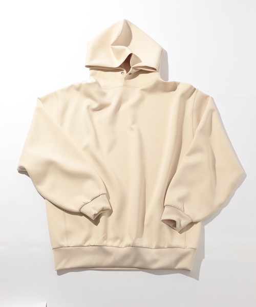 SETUP7（セットアップセブン）の「men's FUDGE 11月号掲載アイテム！【SETUP7】Super smooth cardboard Hoodie ダンボールスウェットフーディパーカー（パーカー・メンズ・ベージュ/グレー/アイボリー/ブラック・M/L/XL）」の20枚目の写真